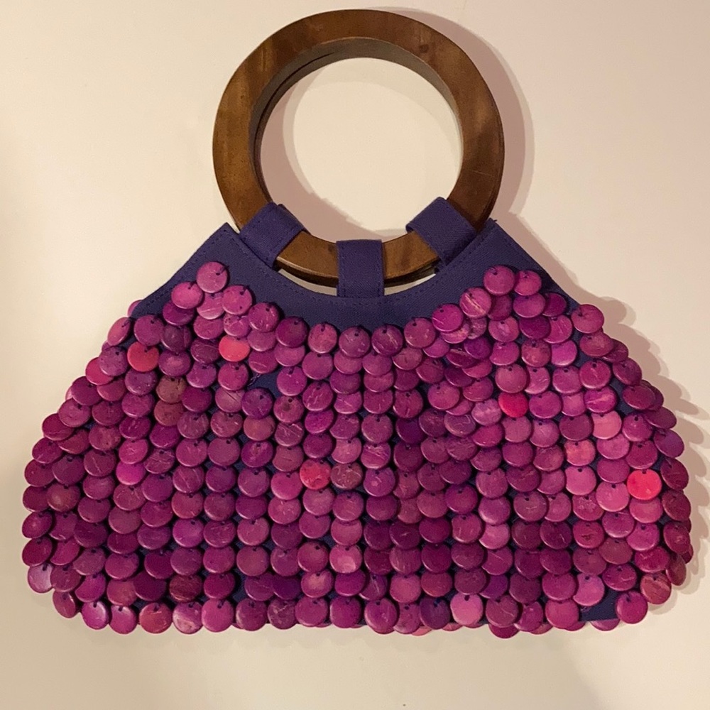 Beaded purse